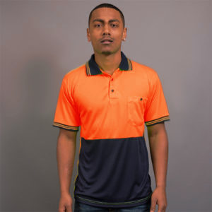 Hi Viz Short Sleeve Polo Fluro