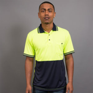 Hi Viz Short Sleeve Polo Fluro